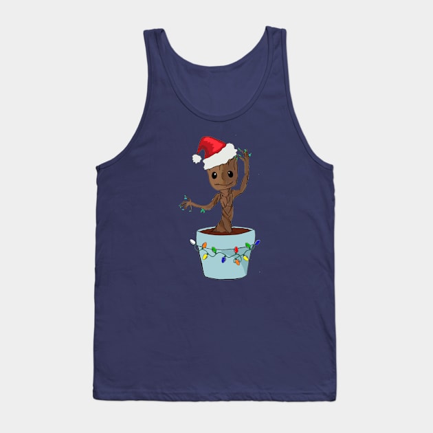 Holiday Tree Tank Top by Jen Talley Design